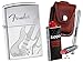 Produktbild Zippo Fender Guitars + Zippo POUCH mit Zippo Zubehör und L.B Chrome Stabfeuerzeug (mit CLIP Braun Pouch)