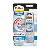 Aplicación perfecta - La silicona Pattex es rápida y fácil de usar como un marcador, renueva las juntas con moho, amarillas o deterioradas. La ducha se puede usar en 6 h.