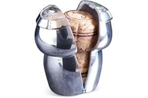 Culinary Concepts London Champagne Cork Keeper - Silver