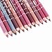 DAYAN New 12 PCS Professional Lipliner Waterproof Lip Liner Pencil 15CM