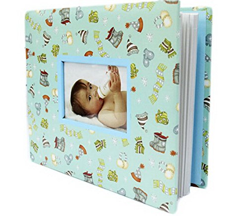 Creative Inset Photo Memory Book/Album of Baby's First 5 Years(Sock Pattern)