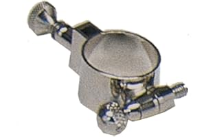 SAMBA Soporte atril de trompeta plateado,Ø 14 mm