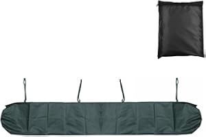 JDMA 5.5M Markisenschutzhülle für Markisen Wasserdicht Markisen Schutzhülle, Hülle Abdeckung für Mobile Markise/Halbkasetten Markise/Standmarkiese/freistehende Markise usw (Grün, 5.5)