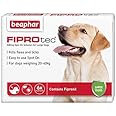 Beaphar® FIPROtec® Kill Flea Ticks Spot On Drop Treatment Protection for Small Medium Large XL Dogs Puppies & Cats (Large Dog 20-30kg, 6 Treatments)