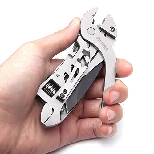 ELEGIANT 5 in 1 Multifunktionswerkzeug Wrench Schraubendreher Zange Messer Set Multi-functional Schraubenschlüssel Wrench Jaw Screwdriver Pliers Knife Tools, ideal für Leben Outdoor usw - 2
