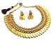Youbella Gold-Plated Choker Necklace Set With Earring For Women RS.445.00