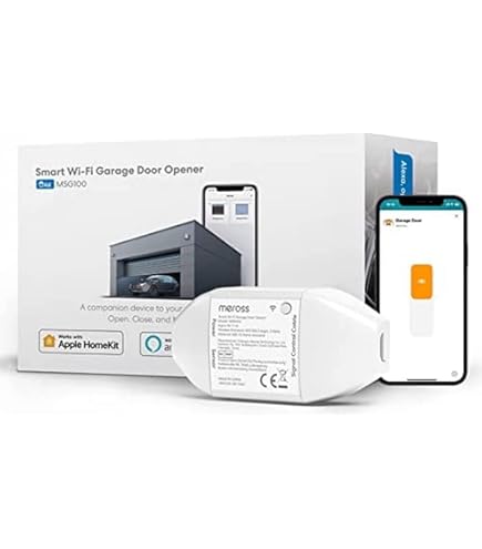 Maxcio WiFi slimme garagedeuropener, slimme poortopener met