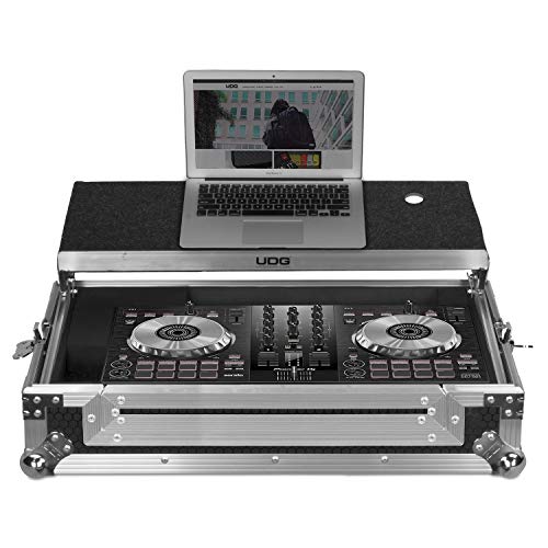 UDG FlightCase DDJ-400/SB3/SB2/RB + (Laptop), color plateado