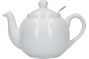 LONDON POTTERY Dexam 172 72110 - Tetera, color blanco