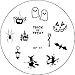 Halloween Witch Nail Art Stamp Template Image Plate BORN PRETTY BP81