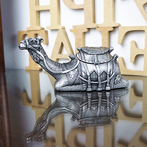 Unendlich U Sitzendes Kamel Form Schmuckschatulle Metalllegierung Zirkonia Schmuckkasten Schmuckkoffer Schmuckkästchen Schmuckbox, Klein/Mittel/Groß - 7