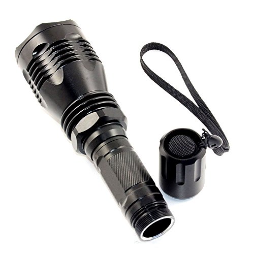 Sunmoch LED Jagd Taschenlampe GRÜN-LICHT Jagdlampe Ultra-Langstrecken grün Licht Jagd Taschenlampe für Wandern, Camping, Selbstverteidigung, Suche, Jagd, tägliche Beförderung, Nachtfahrt, Höhlenforschung, Nachtfischen, Patrouillen. - 7