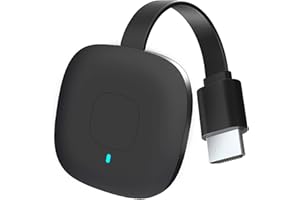 OBEST Wireless Display Adapter 4K, Dongle de Pantalla Inalámbrica Soporte Miracast Airplay DLNA, Receptor HDMI Streaming Transmisión para Android/iOS/Windows a TV/Monitor/Proyector