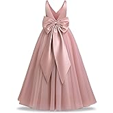 Adorable Flower Girl Dress For Weddings & Special Events - Princess Ball Gown With Headband