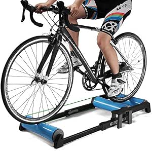 Rulli per Istruttore di Biciclette per Interni Esercizio a casa Allenamento  per Ciclisti Allenatore di Biciclette per Fitness Rulli per Biciclette da  Strada MTB : Sport e tempo libero