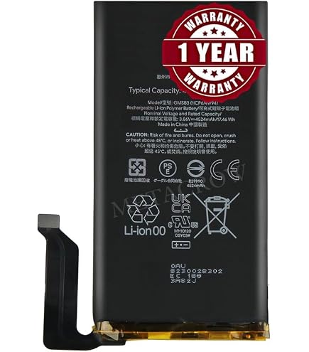 Batteria GMSB3 Per Google Pixel 6 (G9S9B16) - 4614 MAh Qualità Pari All'originale, Nuova - Foto 4