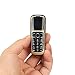 Produktbild Mini Telefon kleinstes Handy der Welt - LONG CZ V2, 2G Netzwerk Micro SIM Karte, unterstützen Anruf SMS Bluetooth Musik Alarm SOS FM Radio Magic Voice Changer, Gold