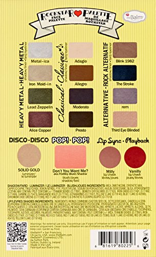 theBalm Lidschatten-Palette Balm Jovi Rockstar - 2
