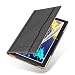 Produktbild Lenovo Tab 2 A10-30 / A10-70 und Tab 3 10 Plus Hülle | JAMMYLIZARD Ledertasche Flip Case [Business Tasche] Leder Smart Cover Lederhülle, Schwarz & Honig
