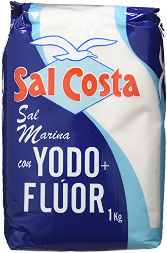 Sal Costa Sal Marina con Yodo y Flúor - 1 kg