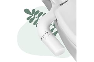 Vantency Bidet Toilette WC - Toilette Japonaise - Cuvettes WC Japonaise Pulvérisateur Bidet Non Électrique,taharet