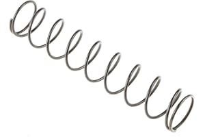 RS PRO Feder, Aussen ø 27mm, L. 135mm, Draht ø 2mm, 31mm, 1.23N/mm, 127.49N, Legierungsstahl, Quadratisch/Geschliffen, Packung a 5 Stück