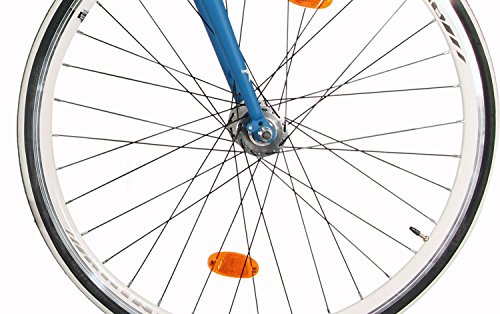 Leader FF1 28 Zoll Singlespeed/Fixie Blau Matt (2016) - 3