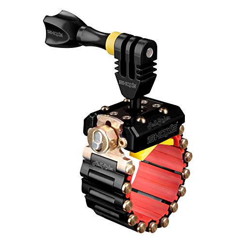 iSHOXS Hell Rider SE - Variante mit Schloss. Voll-Aluminium-Ausführung. The One and Only GoPro Motorbike Mount made by iSHOXS, 20-42 mm Durchmesser (erweiterbar bis 200 mm), egal ob rund, oval oder eckig