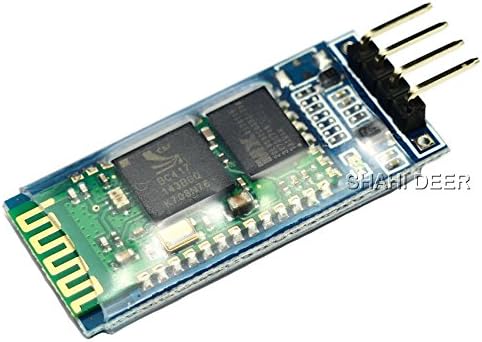 SHAHIDEER HC-06 Wireless Bluetooth Serial Transceiver Support Module Slave Master Module for Arduino DIY