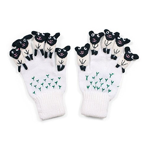 Kidorable Kids Knitted Gloves/Mittens (Sheep)