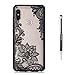 Produktbild Grandoin Redmi Note 5 Pro Hülle, 2 in 1 Ultra Dünne Schale Luxus Ultra Dünn Weich TPU Bumper Case Silikon Schutzhülle Handy Tasche für Xiaomi Redmi Note 5 Pro (Schwarzer Lotus)