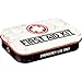 Produktbild Nostalgic-Art 82103 Nostalgic Pharmacy - First Aid Kit | Pillen-Dose XL | Bonbon-Box | Metall | mit Pfefferminz-Dragees
