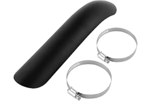 QIILU Protector Escape Moto 4t Paracalore Marmitta Moto Paracalore Marmitta Moto Paracalore Marmitta Moto Scudo Termico Del Tubo Di Scarico Della Motocicletta, Copertura Del Tubo Del Silenziatore