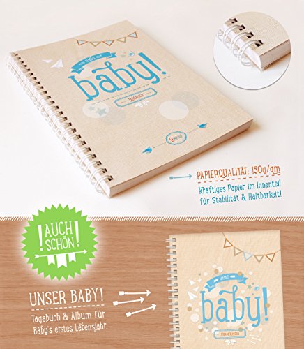 HALLO BABY! Schwangerschaftstagebuch, Babyalbum - 4