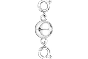 ALEXCRAFT 925 or à ressort pour collier bracelets boucles de connexion, 14K plaqué or connecteur magnétique chaîne fabrication de bijoux