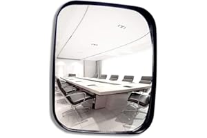 VWPEYY Verkehrsspiegel Acryl-Weitwinkelobjektiv Konvexer Supermarkt Diebstahlsicherungsspiegel Totwinkelspiegel DrehüBerwachung Zur ErhöHung des Blickwinkels Sicherheitsspiegel