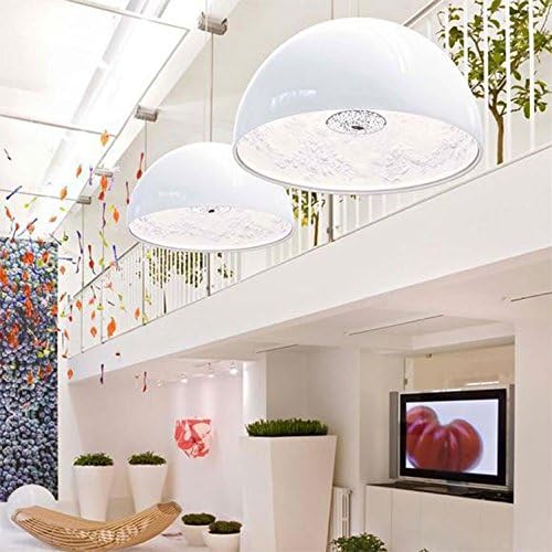 AMZH Italian modern resin chandelier classic creative ceiling lamp semicircle Chandelier Hotel Restaurant Air garden chandelier, 2 packs, 600 * 300