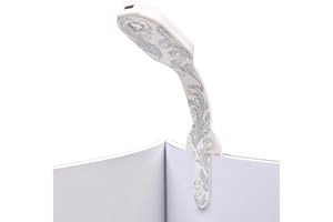 GIFTS FOR READERS & WRITERS Flexilight Rechargeable Reading Light | 2 in 1 Bookmark Book Light | LED Clip On Reading Lamp | Children and Adult Book Torch | Book Accessories | Gift for Readers, Book Lovers
