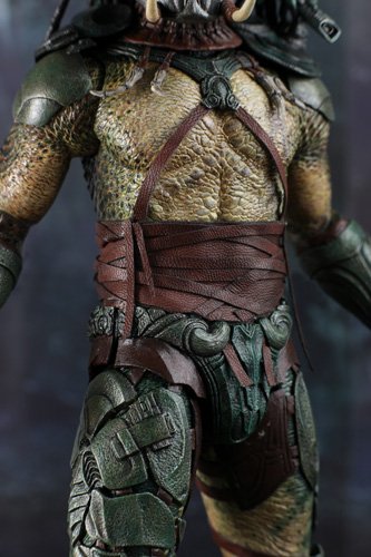 Predators (2010 Movie) Sideshow Collectibles Predator Hot Toys 12 Inch Deluxe Figure Tracker Predator