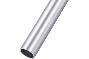 METALLIXITY 6063 Aluminium Tube (22mm OD x 19mm ID x 200mm L), Aluminium Tube Rond - pour Maison Ameublement, Machines, Bricolage Artisanat