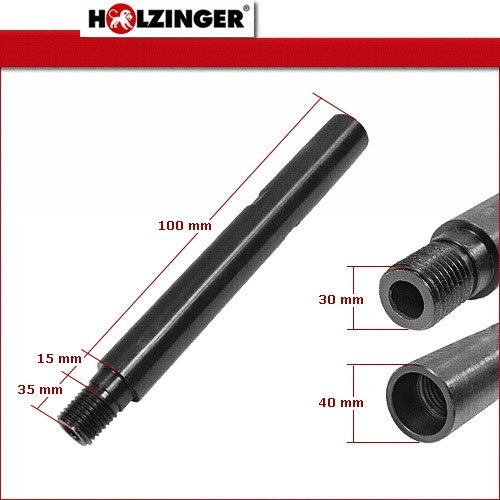 Holzinger Diamantbohrkronen – Verlängerung 100mm - 2