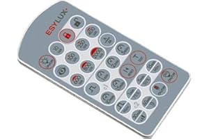 PK EsyLux EM10425509 Mobil-PDi/MDi Univ./Fernbedienung SI, Silber/Blau-metallic