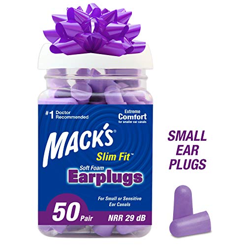 Mack's - Tapones para oídos Morado Morado Talla:50 Pares