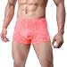 Produktbild Herren Unterwäsche Shorts Herren Boxershorts,Sommer Männer Hohl Breathe Unterwäsche Slips Ausbuchtung Pouch Shorts Mesh Unterhose Von Jaminy (Rot, X-Large)