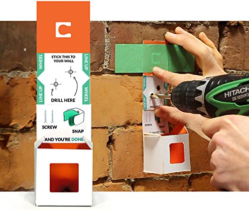 CLUG „Hybrid“ – Wandhalterung für Trekkingbikes / Citybikes / Crossbikes mit Reifen von 33 bis 42mm - 7