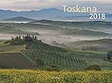 Toskana 2018 Bildkalender 40 x 30 cm quer, spiralgebunden by 