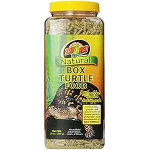 Zoo Med Natural Box Turtle Food  567g, Futterpellets für Dosenschildkröten