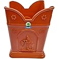 CooPany ® Plastic Tulsi Pot/Plastic Thulasi Maadam 14.5 X14.5X19 cm Mediem Size