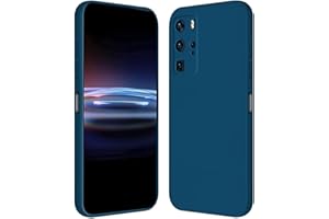 RankOne Funda para Huawei P40 Pro (6.58" Inches) Carcasa de Silicona de TPU Suave - Azul Zafiro