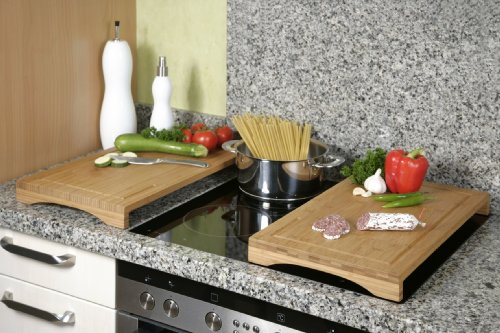 Kesper 54590 Schneide- und Abdeckplatte Bambus 54 x 28 x 4.3 cm - 2